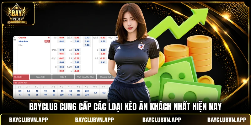 Bayclub cung cấp các loại kèo ăn khách nhất hiện nay